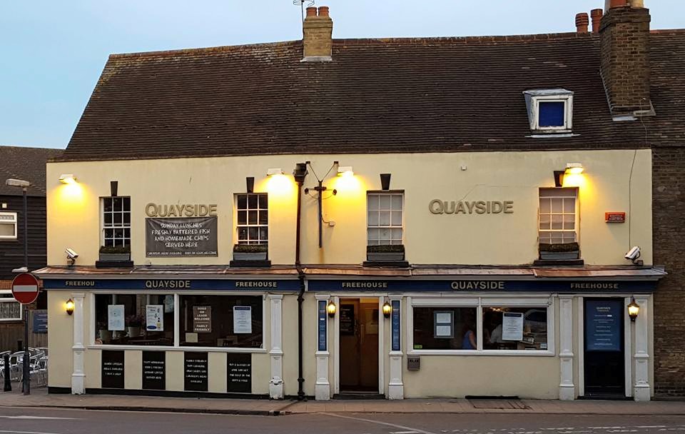 Punch tavern Whitstable, now the Quayside